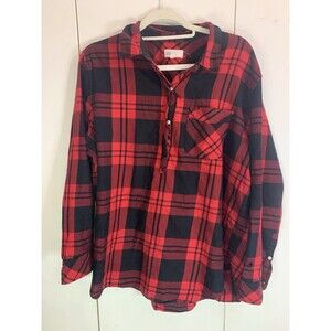 Gap Buffalo Plaid Flannel Shirt Sz XL